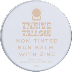 Non-Tinted Sun Balm With Zinc 70ml by THRIVE TALLOW