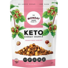 Keto Gourmet Granola - Crunchy Roast Hazelnut 300g by THE MONDAY FOOD CO