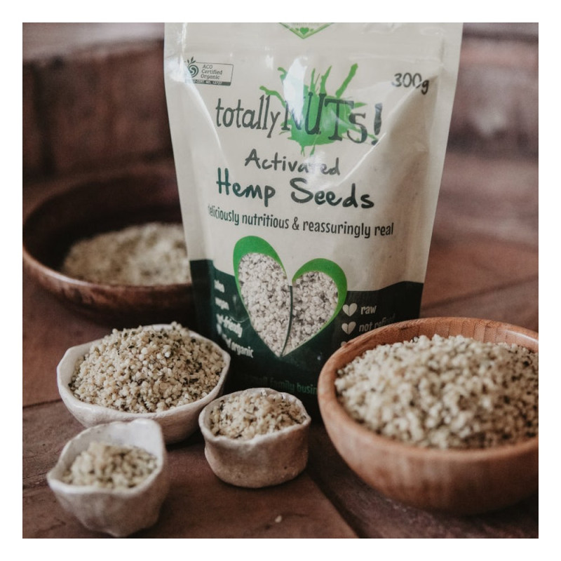 Activated Hemp Seeds 100g by TOTALLY NUTS Activated Hemp Seeds 100g by TOTALLY NUTS