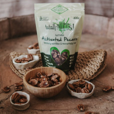 Organic Activated Australian Pecans 300g by TOTALLY NUTS