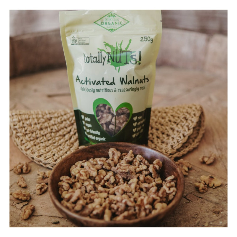 Organic Activated Walnuts 250g by TOTALLY NUTS Organic Activated Walnuts 250g by TOTALLY NUTS