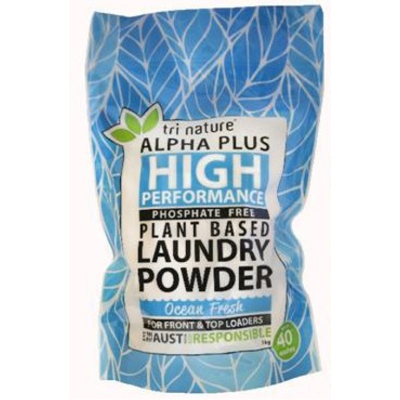Alpha Plus Laundry Powder 1kg by TRI NATURE