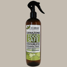Sanazone Food Safe Odourless Disinfectant 500ml by TRI NATURE