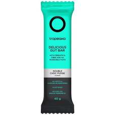 Delicious Gut Bar Double Choc Fudge 40g by TROPEAKA