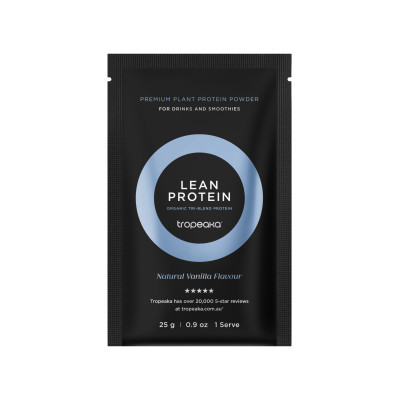 Lean Protein Vanilla 25g (Single Serve) by TROPEAKA