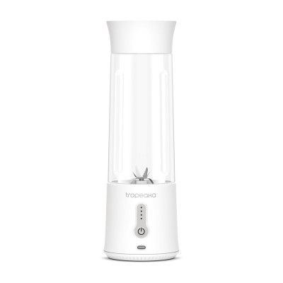 White Portable Blender 500ml by TROPEAKA