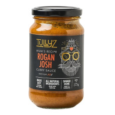 Rogan Josh Curry Sauce (Medium) 375g by TULLY'Z