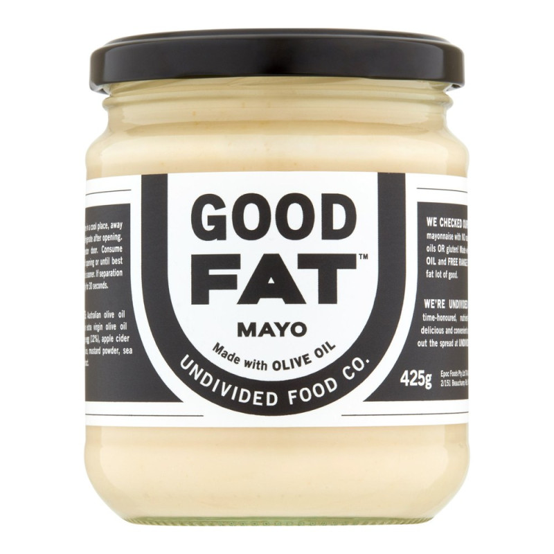 Good Fat Mayo 425g by UNDIVIDED FOOD CO Good Fat Mayo 425g by UNDIVIDED FOOD CO
