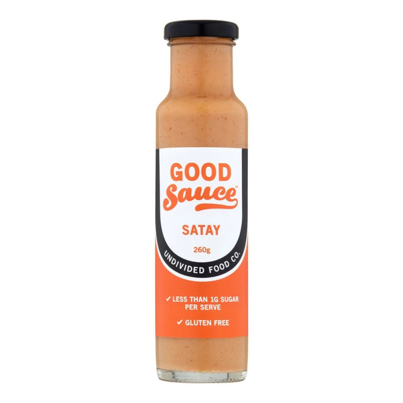 Good Sauce Satay Sauce 260g by UNDIVIDED FOOD CO
