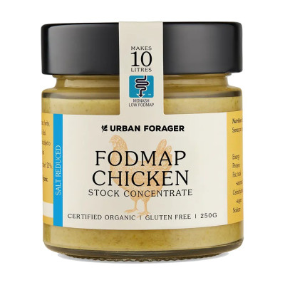 Organic Low Fodmap Chicken Stock Concetrate 250g by URBAN FORAGER