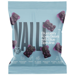 Blueberry Koala Bears with Blue Spirulina 50g by VALLI