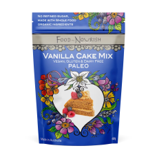 Vanilla Cake Mix 400g by FOOD TO NOURISH