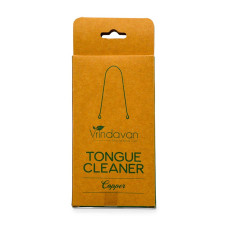 Copper Tongue Cleaner by VRINDAVAN
