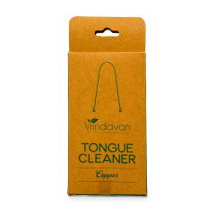 Copper Tongue Cleaner by VRINDAVAN