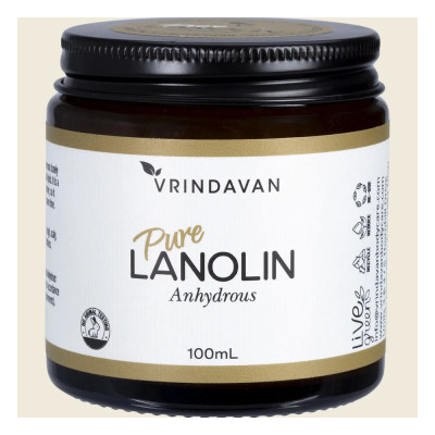 Pure Lanolin 100ml by VRINDAVAN