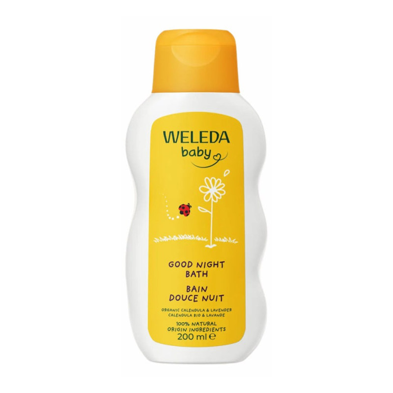 Calendula Good Night Bath Baby 200ml by WELEDA Calendula Good Night Bath Baby 200ml by WELEDA