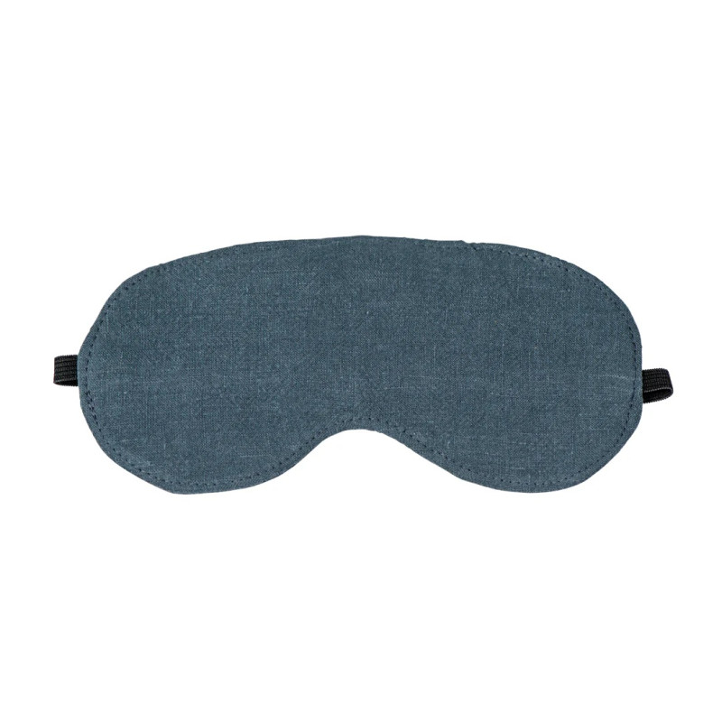 Eye Mask - Slate Linen by WHEATBAGS LOVE