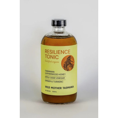 Organic Resilience Tonic 500ml by WILD MOTHER TASMANIA