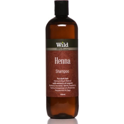 Henna Shampoo 500ml by WILD