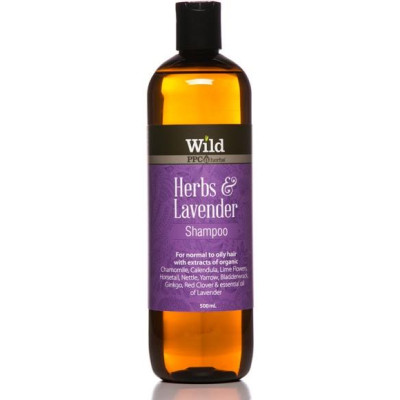 Herbs & Lavender Shampoo 500ml by WILD