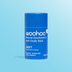 Deodorant & Anti-Chafe Stick - Drift 60g by WOOHOO BODY