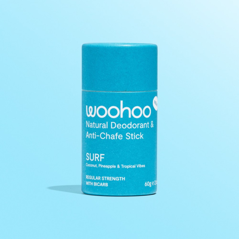 Deodorant & Anti-Chafe Stick - Surf 60g by WOOHOO BODY Deodorant & Anti-Chafe Stick - Surf 60g by WOOHOO BODY