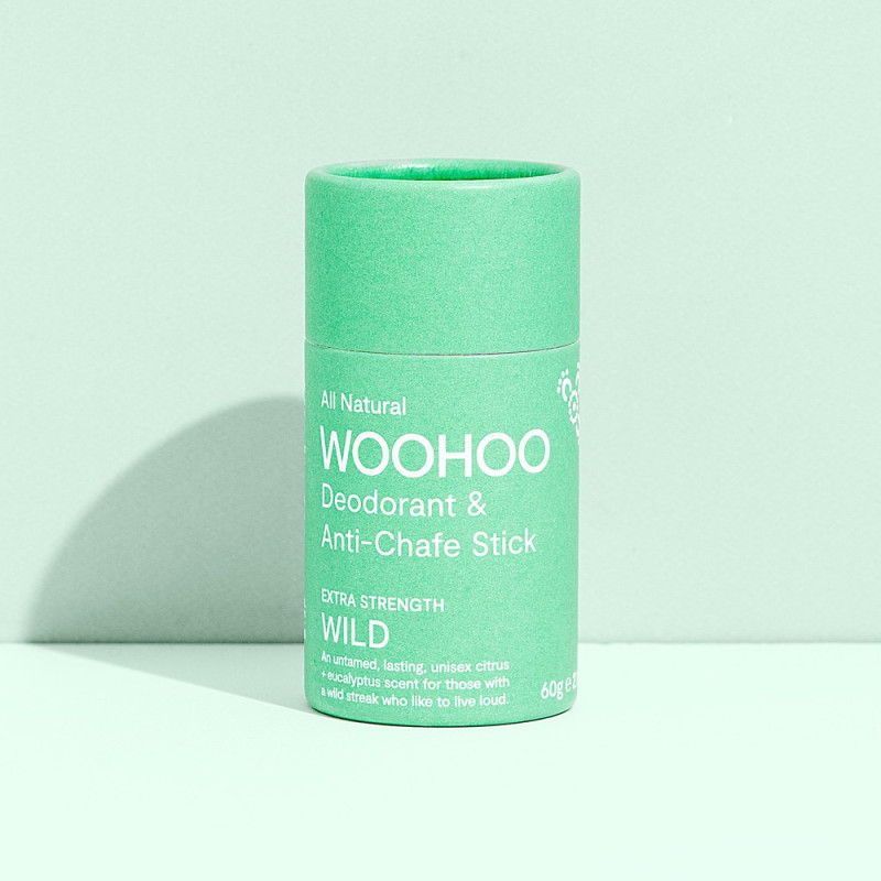 Deodorant & Anti-Chafe Stick - Wild 60g by WOOHOO BODY Deodorant & Anti-Chafe Stick - Wild 60g by WOOHOO BODY