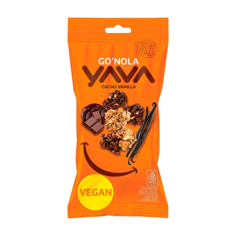 Cacao & Vanilla Go'Nola 30g by YAVA Cacao & Vanilla Go'Nola 30g by YAVA