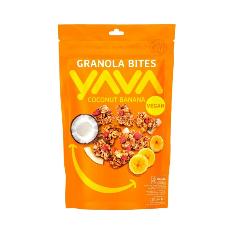 Coconut Banana Granola Bites 125g by YAVA Coconut Banana Granola Bites 125g by YAVA