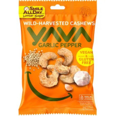 Wild-Harvested Cashews Garlic Pepper 35g by YAVA