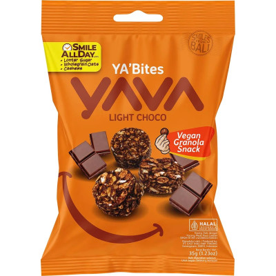 Light Choco Granola Snack 35g by YAVA