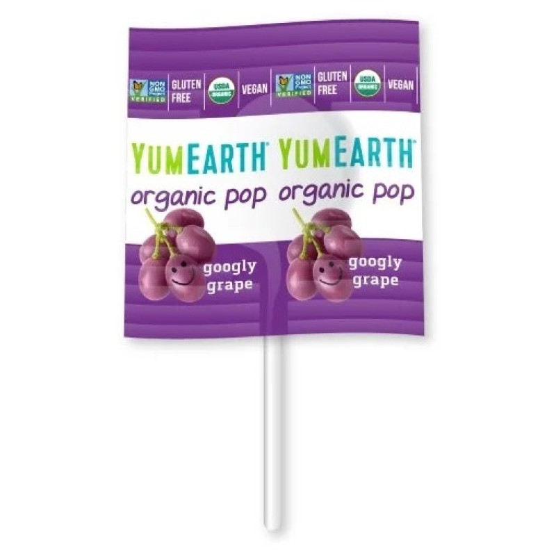 Googly Grape Lollipop by YUM EARTH