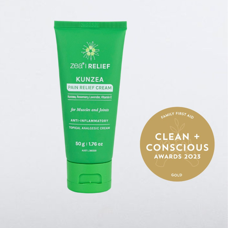 Kunzea Pain Relief Cream 50g by ZEA RELIEF Kunzea Pain Relief Cream 50g by ZEA RELIEF