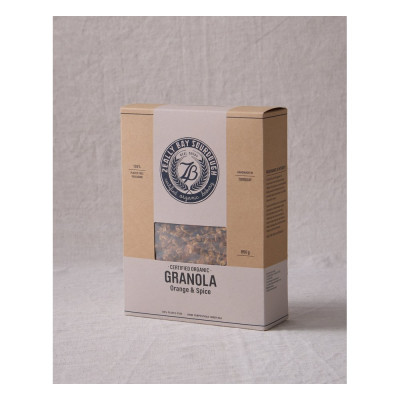 Orange Spice & Coconut Sugar Organic Granola 850g by ZEALLY BAY SOURDOUGH