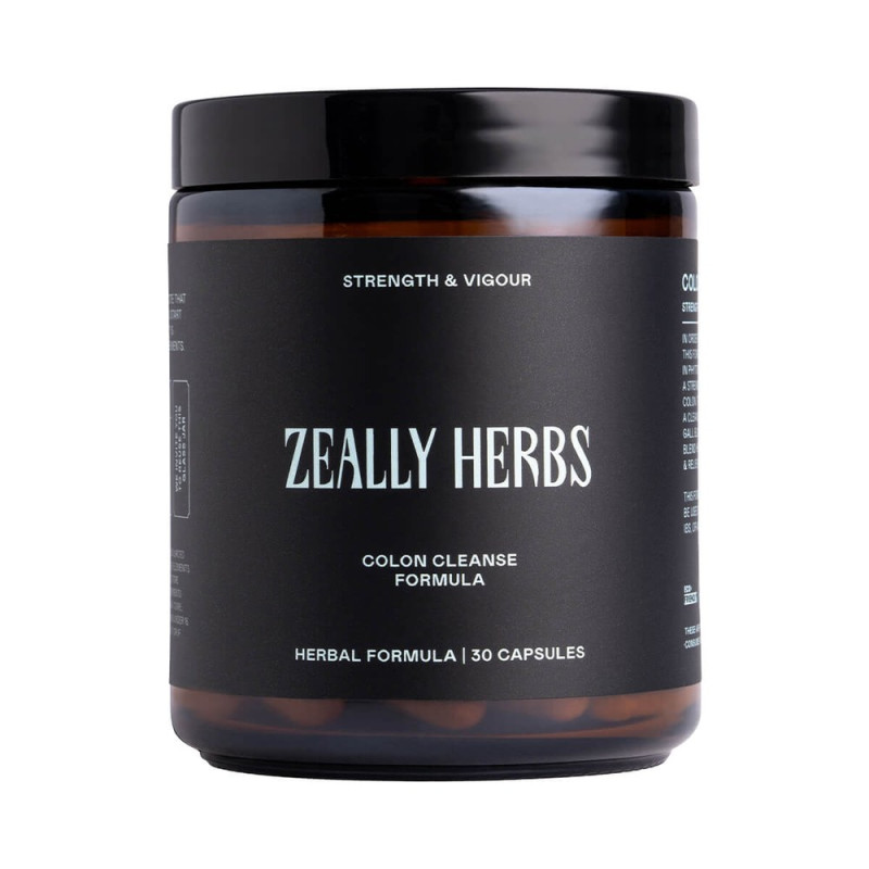 Colon Cleanse Formula Capsules (30) by ZEALLY HERBS