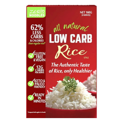Low Carb Rice 160g by ZERO SLIM & HEALTHY