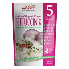 Organic Konjac Fettuccini 400g by ZERO SLIM & HEALTHY