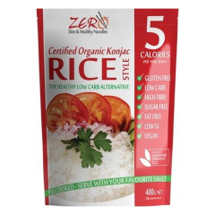 Organic Konjac Rice 400g by ZERO SLIM & HEALTHY