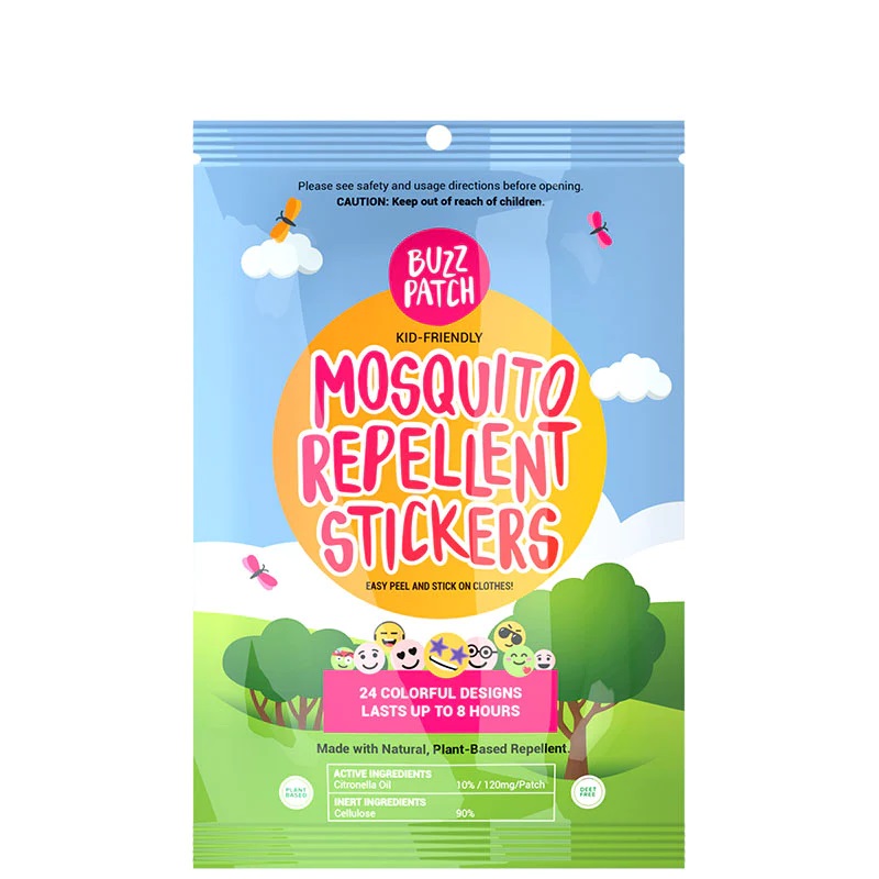 Buzz Patch Mosquito Repellent Stickers, 24 pack