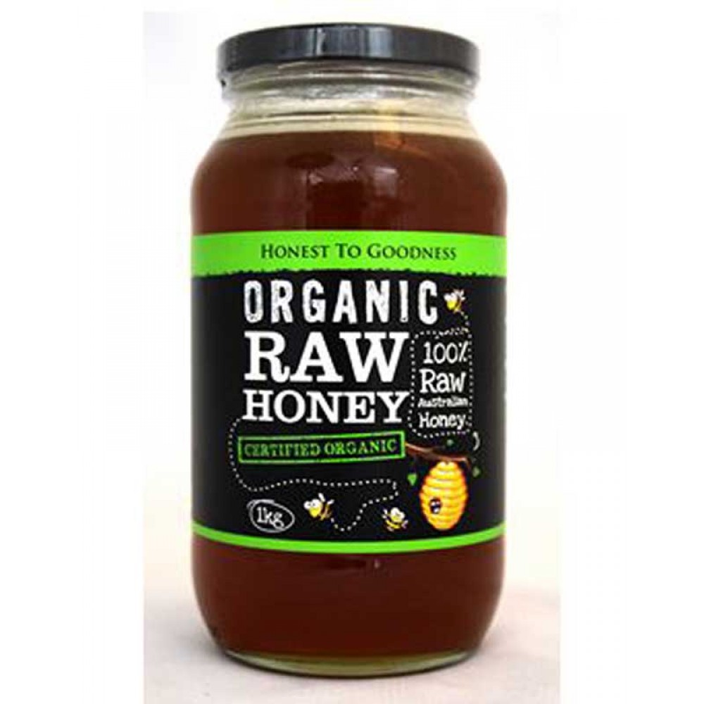 Honest to Goodness Organic Raw Honey, 1kg
