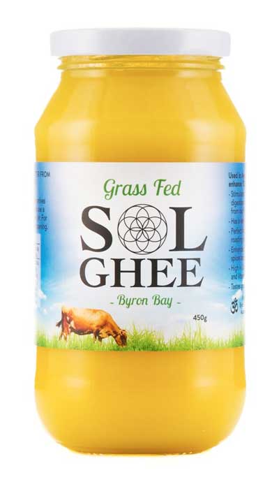 Sol Ghee Grass Fed Ghee, 450g