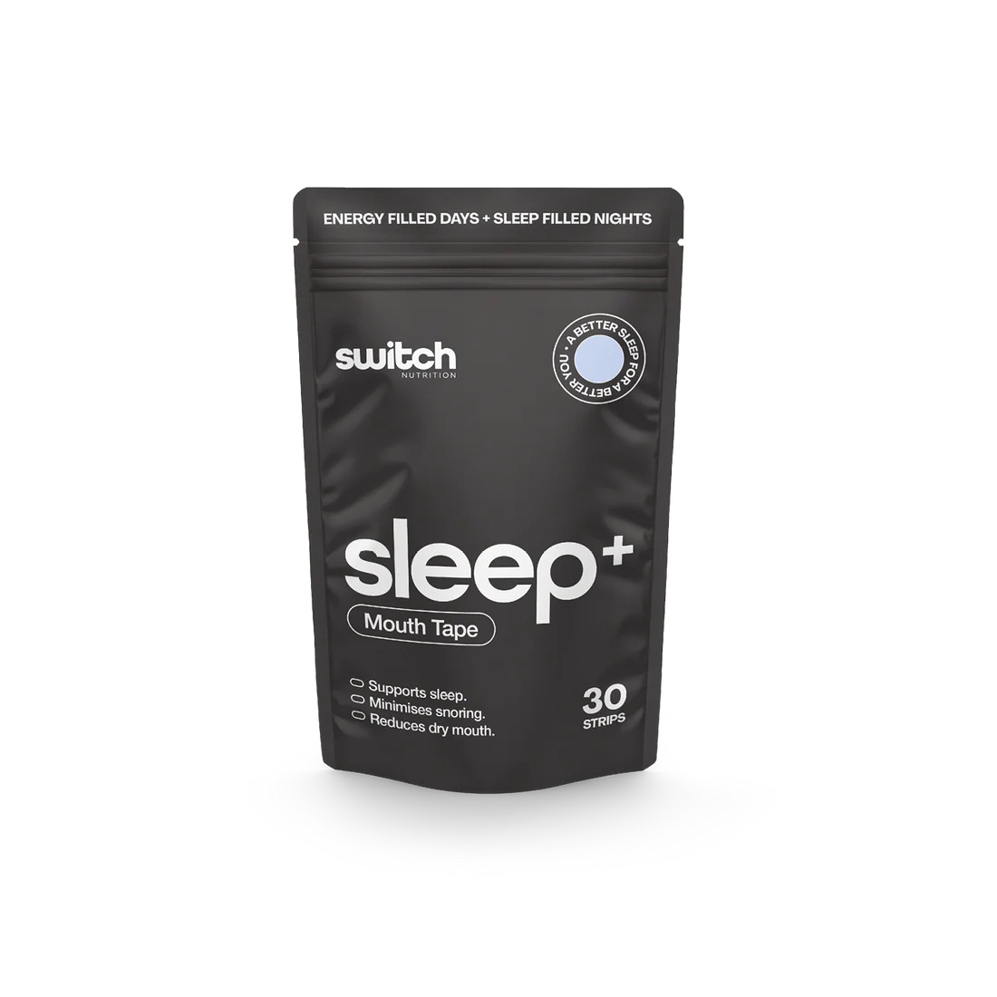 Switch Nutrition Sleep + Mouth Tape, 30 pack