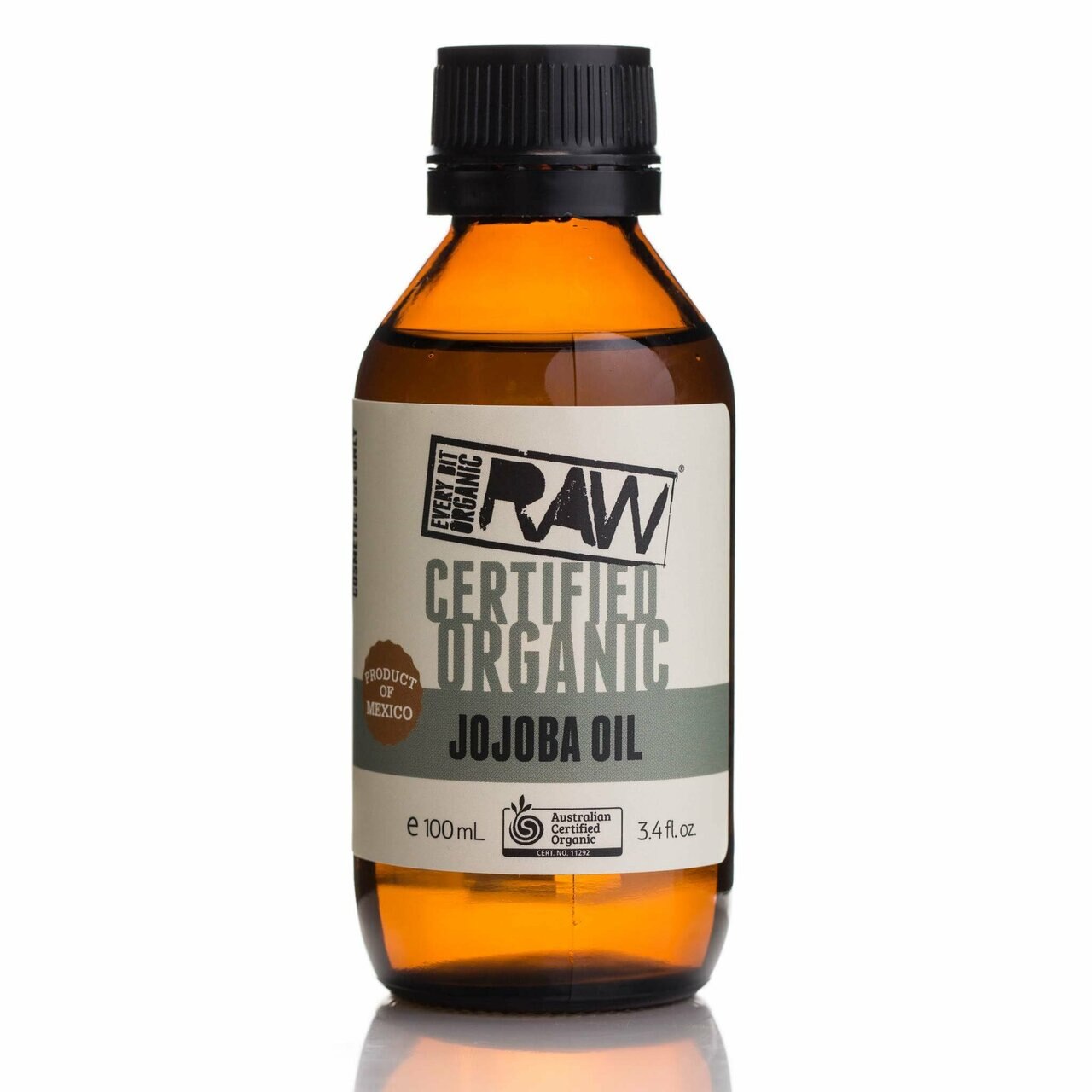 Every Bit Organic Raw Jojoba Oil, 100ml