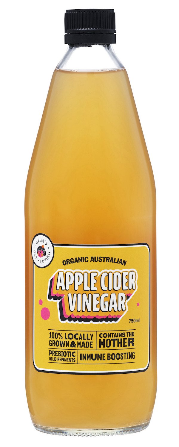 Gaga's Australian Apple Cider Vinegar, 750ml