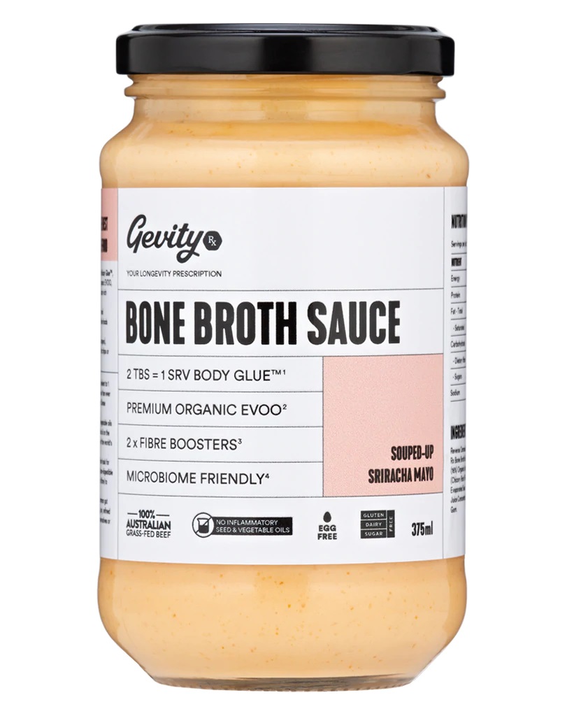 GevityRx Bone Broth Sriracha Mayo, 375ml