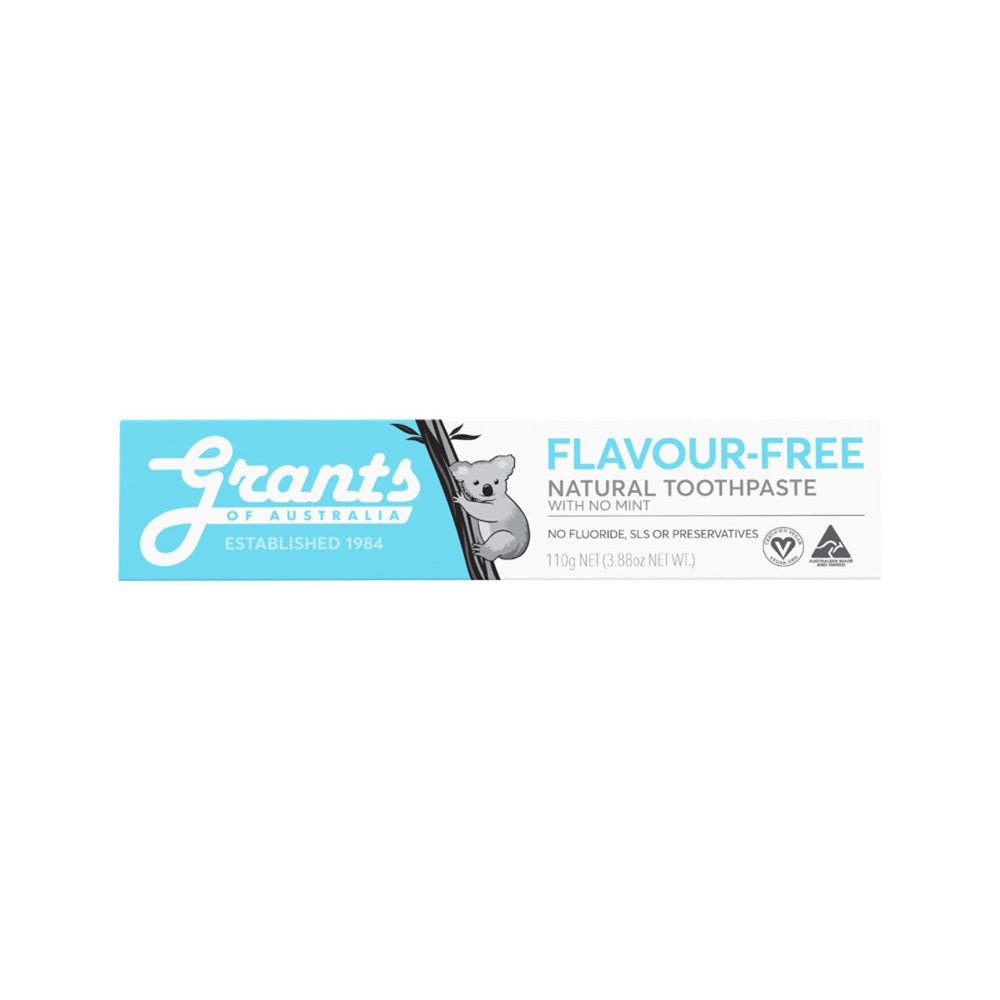 Grants Flavour Free Toothpaste, No Mint 110g
