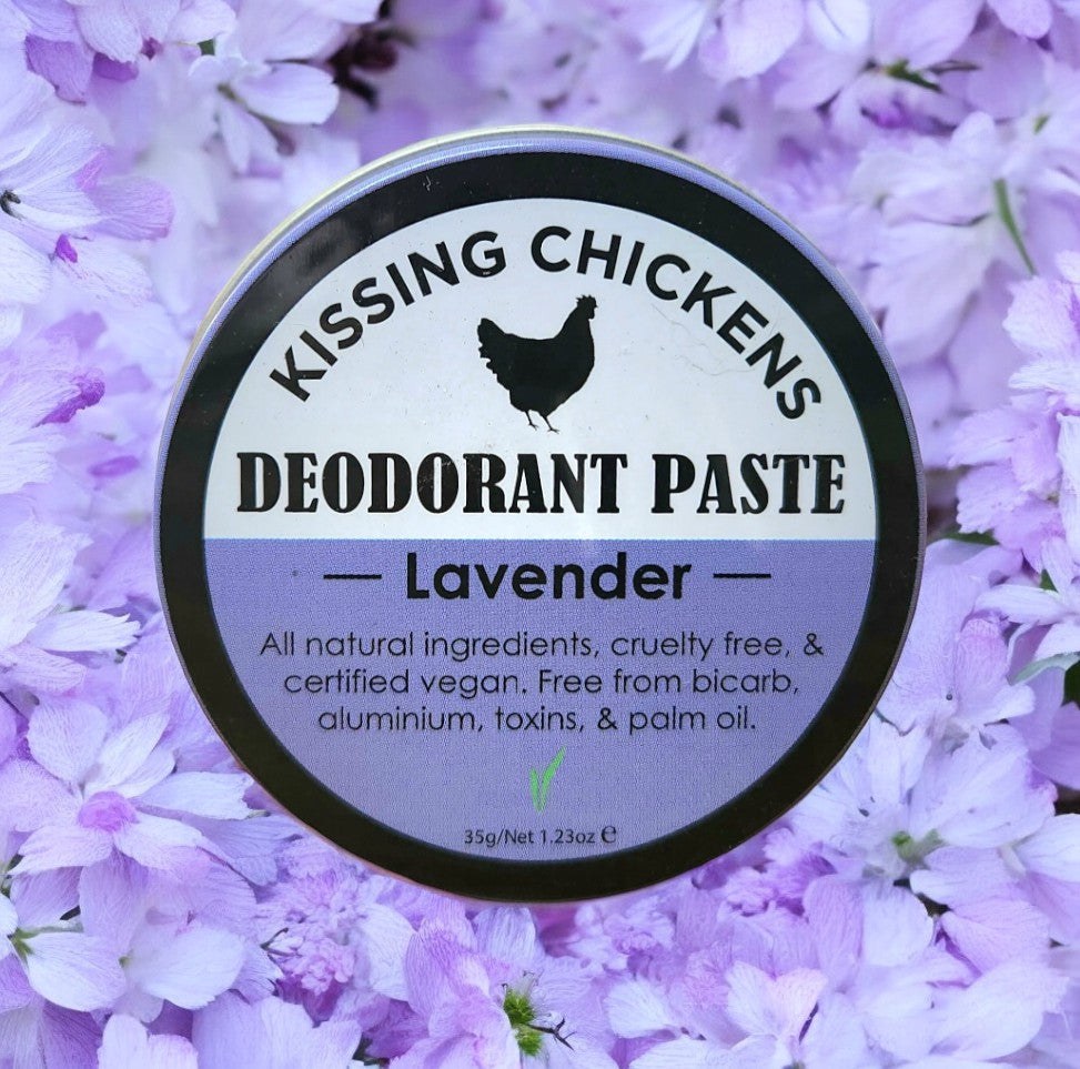 Kissing Chickens Deodorant Paste, Lavender 35g