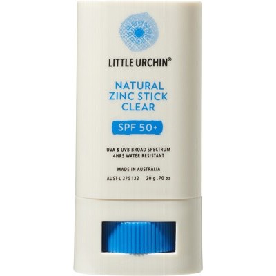 Little Urchin Natural Zinc Stick, Clear 20g