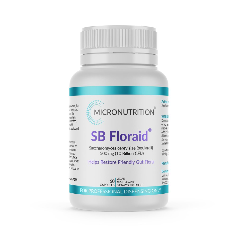 MicroNutrition SB Probiotics Floraid, 60 capsules