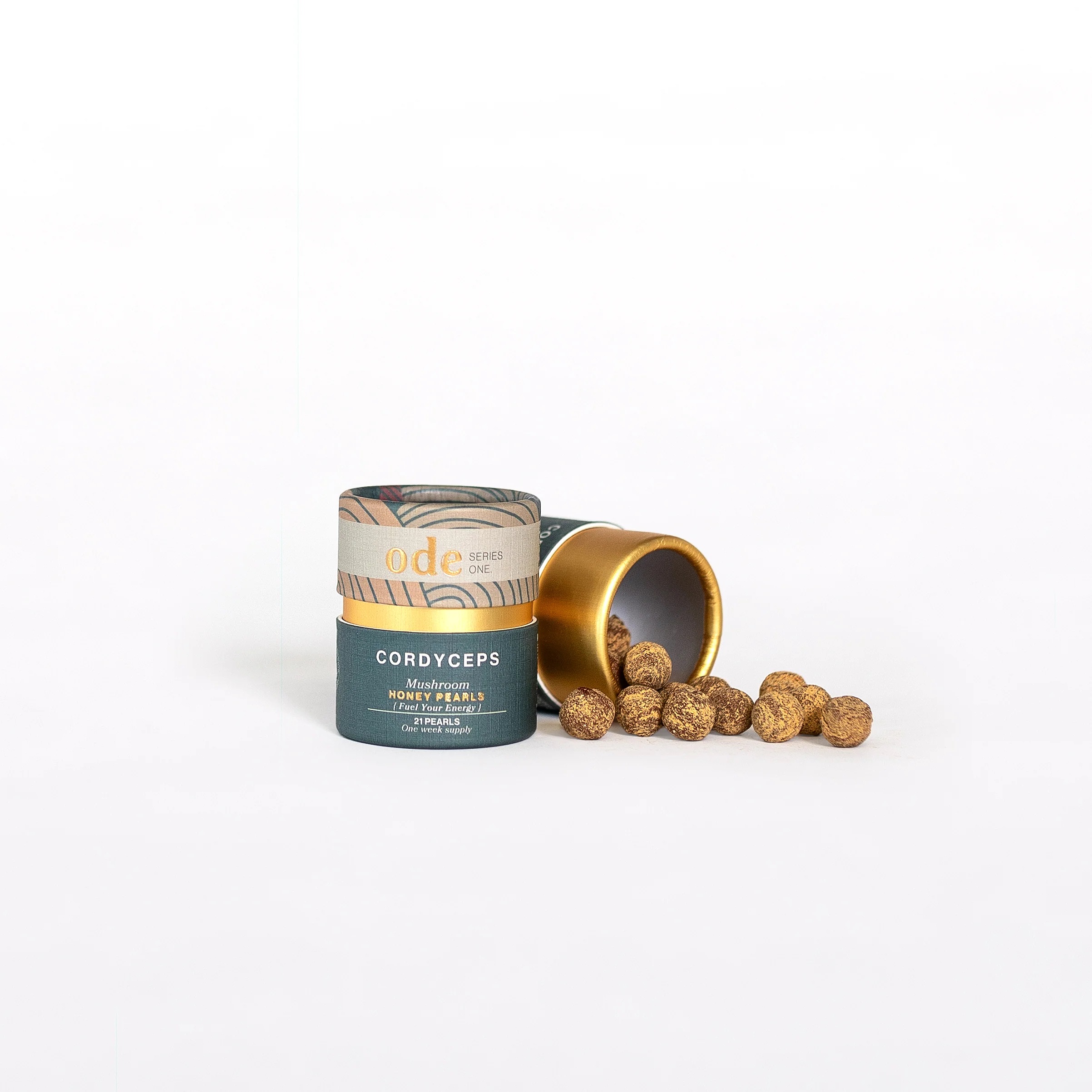 Ode Cordyceps Honey Pearls, 21 pack